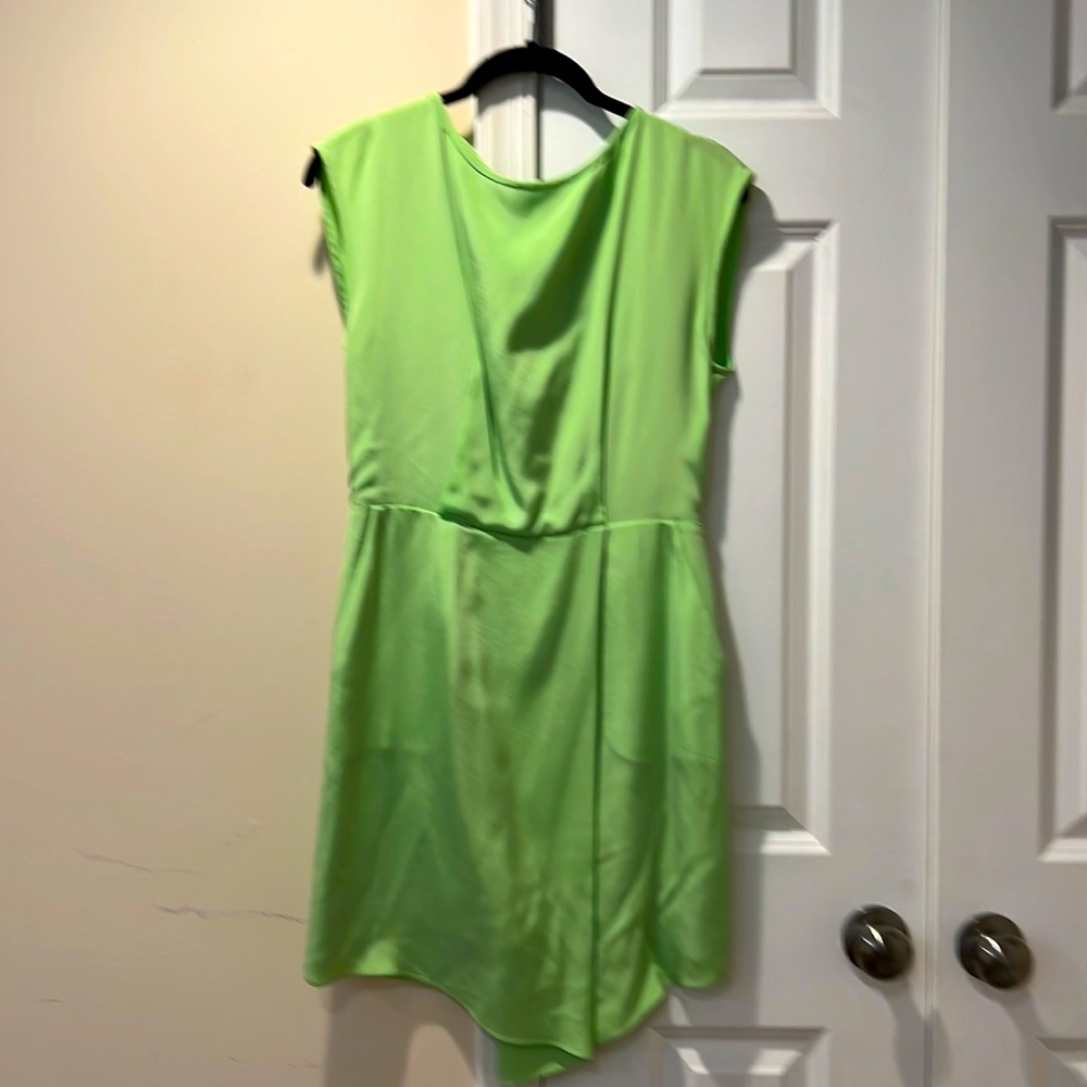 Tibi Light Green Silk Dress Size 4